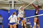 VB vs RIC  Wheaton Women's Volleyball vs Rhode Island College. - Photo by Keith Nordstrom : Wheaton, Volleyball, VB